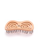 Щетка Dewal Beauty серия "Eco-Friendly", массажная, с нейлоновым штифтом, форма бабочка