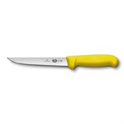 Нож обвалочный VICTORINOX Fibrox с прямым лезвием 15 см, жёлтый