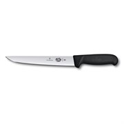 Нож обвалочный / жиловочный VICTORINOX Fibrox с прямым лезвием 20 см, чёрный