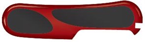 Задняя накладка для ножей VICTORINOX 85 мм, пластиковая, красно-чёрная