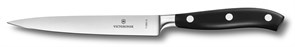 Нож разделочный VICTORINOX Grand Maitre, кованый, 15 см, чёрный