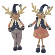 Игрушка набивная "Олень",  L26 W12 H68,5 см, 2в.