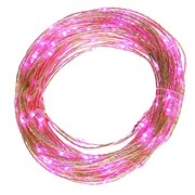 Электрогирлянда (200  фиолетовых LED, 8 режимов свечения,серебристый шнур, 6 W), L20м , IP20