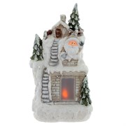 Фигурка декоративная "Камин" (подсветка, 3xAAA),  L27 W16 H49 см