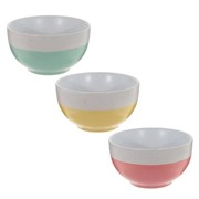 Салатник, L14 W14 H7,5 см, 3в., (сорт 1, 2)