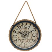 Часы настенные декоративные, L27 W4,5 H27 см, (1xАА не прилаг.)