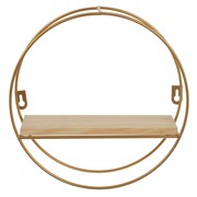 Полка настенная, L25 W10 H25 см