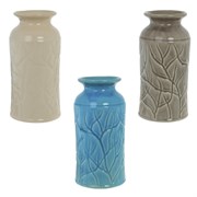 Ваза, L12 W12 H23 см, 3в.