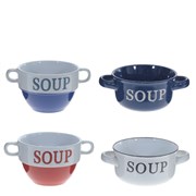 Бульонница, 600 мл, L18 W13 H7 см, 4в., (сорт 1,2)