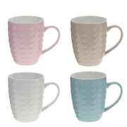 Кружка, 300 мл, L11,5 W8 H10 см, 4в.