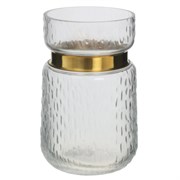 Ваза, L12 W12 H21 см