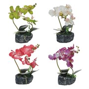 Цветочная композиция, L18 W18 H23 см, 4в.