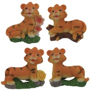 Магнит "Тигр", L6 W2,5 H5 см, 4в.