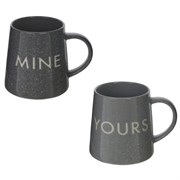 Кружка, 400 мл, L12 W9,5 H9,5 см, 2в.