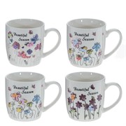 Кружка, 350 мл, L12 W9 H9 см, 4в.