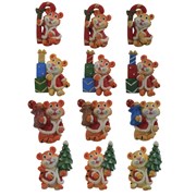 Магнит "Тигр", L5,5 W2,5 H7,5 см, 12в.