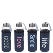 Бутылка, 400 мл, L7 W7 H20 см, 4в.