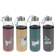 Бутылка, 550 мл, L7 W7 H22 см, 4в.