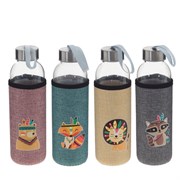 Бутылка, 550 мл, L7 W7 H21,5 см, 4в.