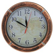 Часы настенные декоративные, L29 W4 H29 см, (1xАА не прилаг.)