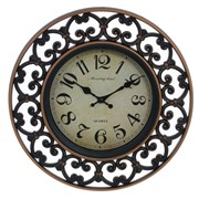 Часы настенные декоративные, L29 W4 H29 см, (1xАА не прилаг.)