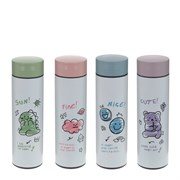 Термос, 450 мл, L6,5 W6,5 H23 см, (сохр.t до 7 часов), 4в.