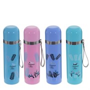 Термос, 500 мл, L6,5 W6,5 H23,5 см, (сохр.t до 7 часов), 4в.