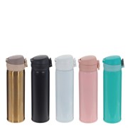 Термос, 400 мл, L6,5 W6,5 H22,5 см, (сохр.t до 7 часов), 5в.