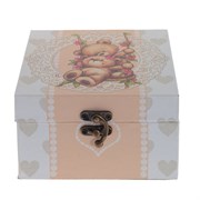 Шкатулка, L14 W14 H8,5 см