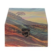 Шкатулка, L14 W14 H8,5 см