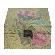 Шкатулка, L14 W14 H8,5 см