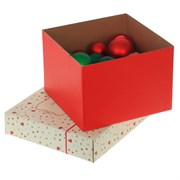 Украшение новогоднее "Шар", набор из 40 шт, D6/5/4/3 см , L14W14H26 см