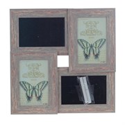 Фоторамка для 2-х фото с доской для записей, L31,5 W2 H31,5 см