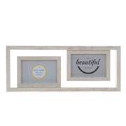 Фоторамка для 2-х фото, L45 W4 H17,5 см