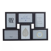 Фоторамка для 6-ти фото, L37 W2 H30 см