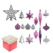 Набор из 50-и новогодних украшений, L22 W22 H20 см