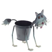 Кашпо "Кот", L50 W19 H36 см