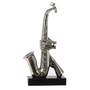 Фигурка декоративная "Саксофон", L30 W11 H58 см