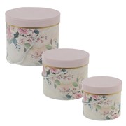 Коробка подарочная, набор из 3-х шт, L23 W23 H19 см