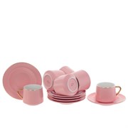 Чайный набор на 6 персон, 12 предм. (чашка, блюдце), 200 мл, L37 W26 H9 см