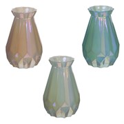 Ваза, L12 W12 H17 см, 3в.