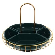 Менажница, L26 W26 H23 см