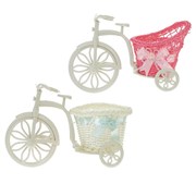 Кашпо "Велосипед", L27 W12 H18 см, 2в.