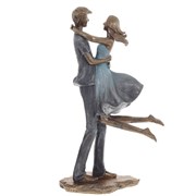 Фигурка декоративная "Влюбленная пара", L18 W9 H32 см