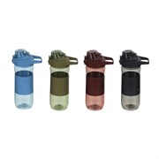 Бутылка, 600 мл,L11 W7 H22 см, 4в.