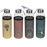 Бутылка, 600 мл, L7 W7 H22 см, 4в.