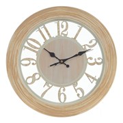 Часы настенные декоративные, L32 W5 H32 см (1xАА не прилаг.)