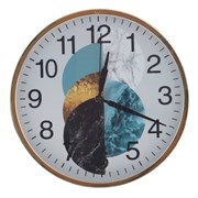Часы настенные декоративные, L30 W4 H30 см, (1xАА не прилаг.)