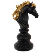 Фигурка декоративная "Шахматный конь", L14 W10,5 H26 см