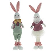 Игрушка набивная "Кролик", L8 W6 H24 см, 2в.